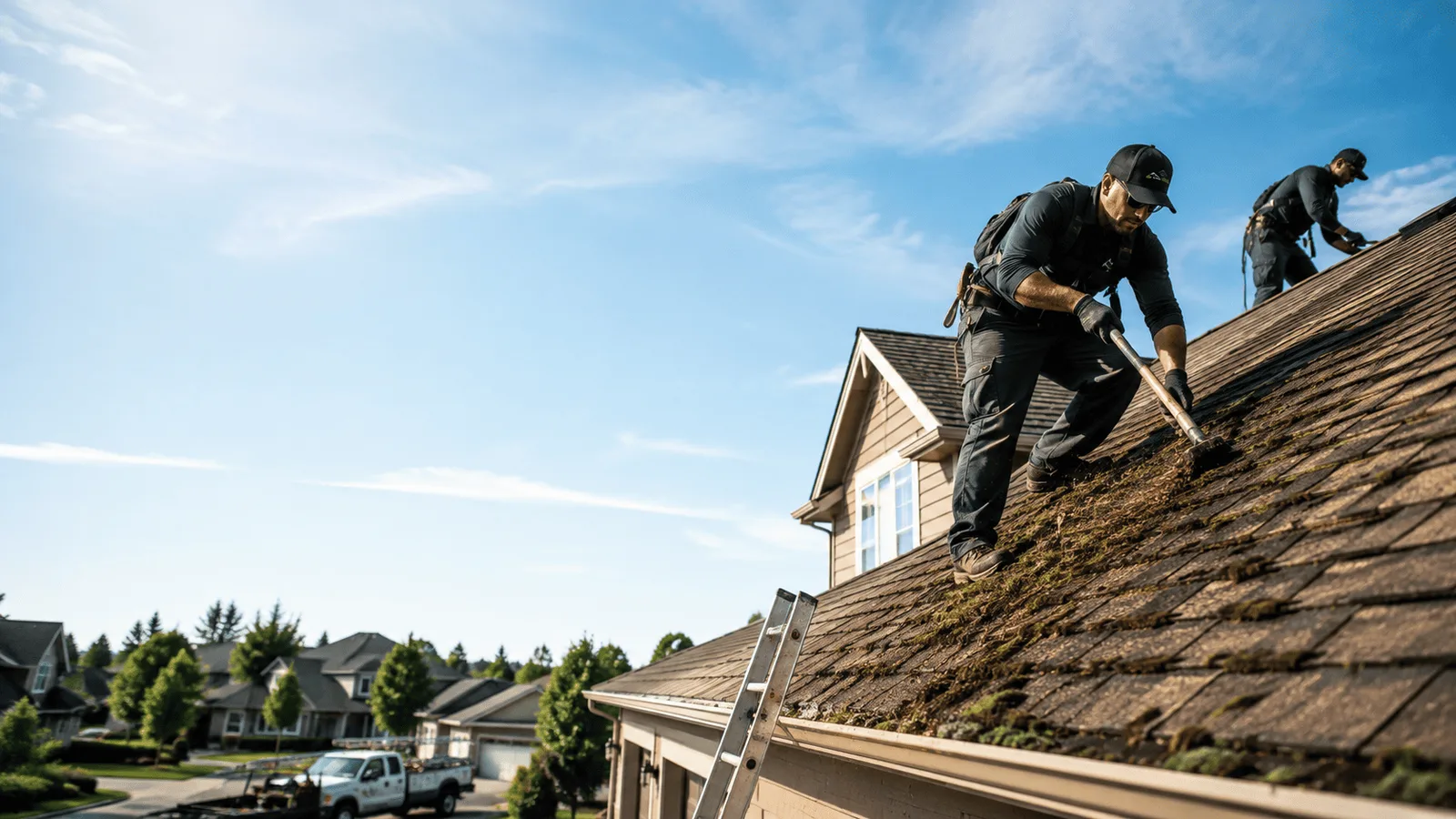 Roof Moss Removal in Raynham, MA near me